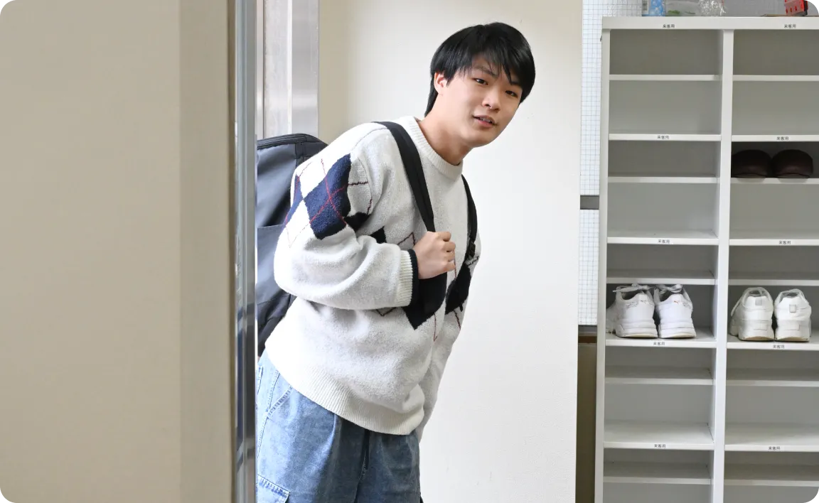 手厚いサポート！キャンパス登校型