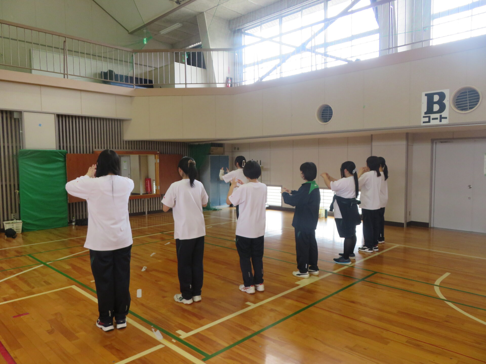 【通学コース】体育祭応援練習を行っています！