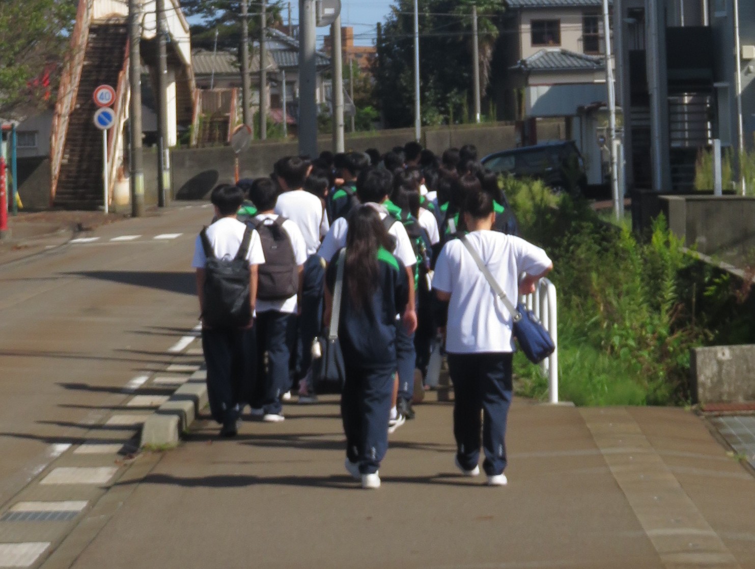 【通学コース】 秋季チャレンジウォークを実施しました！