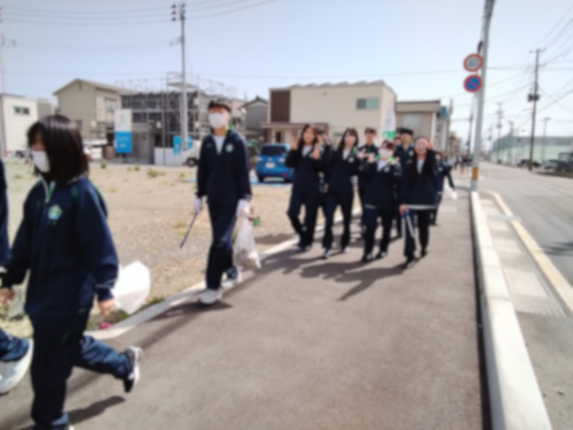 【通学コース】クリーン活動を行いました！