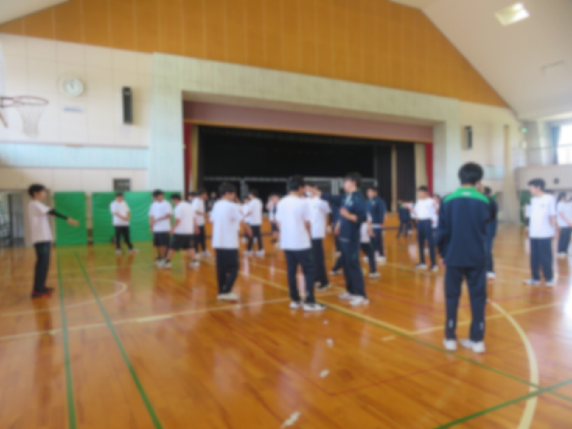 【通学コース】体育祭に向けての準備が進んでいます！